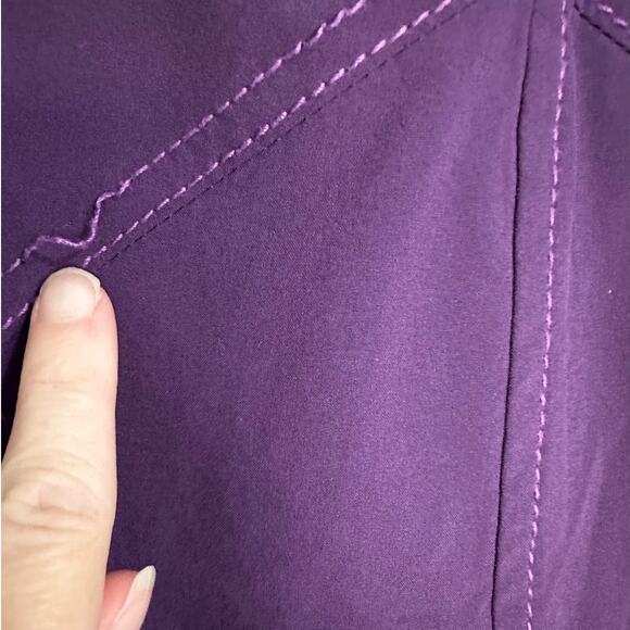 Athleta Purple Athletic All Terrain Skirt with Pockets Size 10 - Picture 10 of 10
